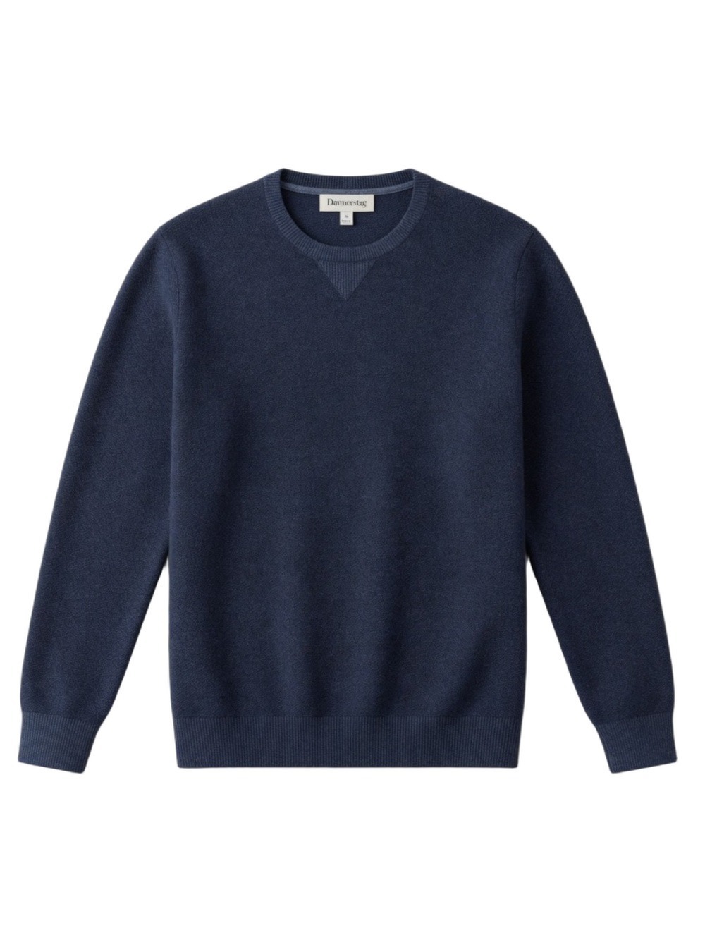 Johnnie-O Merino Navy Wool Crewneck Sweater Classic Knit Pullover XXL